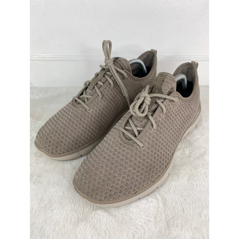 Skechers Men's Flex Advantage 2.0 Athletic Shoes 52120 – Taupe – Size 10 US